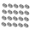 20PCS Self Tapping Insert Stainless Steel Slotted Wire Thread Repair