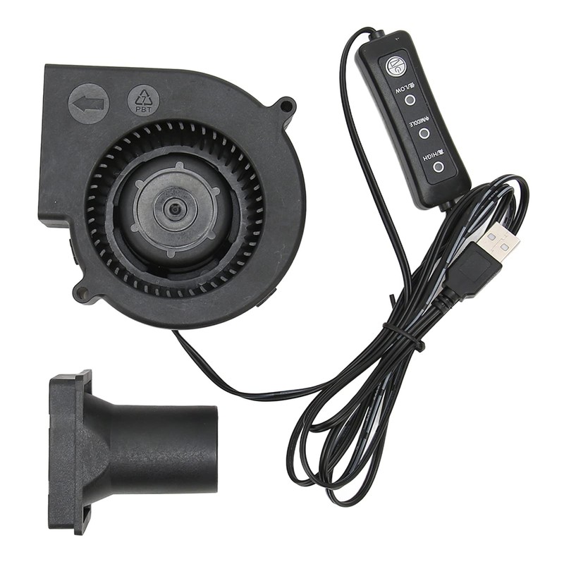 97mm PC Cooling Fan, 3800RPM USB Blower Fan with 3