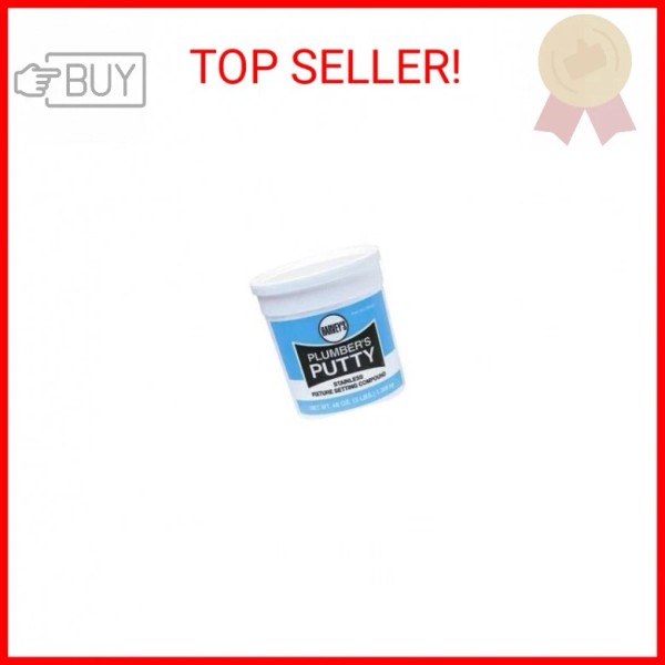 Harvey 43050 Professional Grade Plumbers Putty, 3 Lb, Cup, Off,