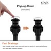 KENES Chrome Bathroom Faucet Single Handle Bathroom Sink Faucet Lavatory