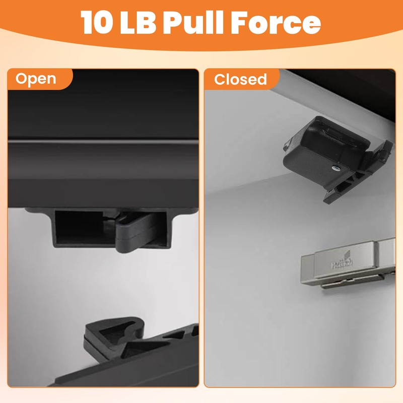 20 Pack RV Drawer Latch/Cabinet Door Latch, Grabber Catches 10