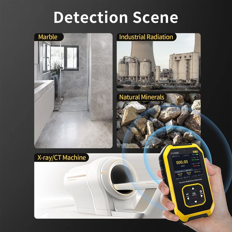 DollaTek Nuclear Radiation Detector Personal Dosimeter X-ray γ-ray β-ray Radioactivity