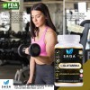 Glutamina 100 Pura 120 Cáps Saisa Herbal Suplemento Natural Apoyo
