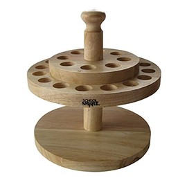 School Smart Oak Scissors Stand, Holds 24 Scissors