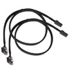 Saihisday Internal Mini SAS Cable, Mini SAS SFF-8087 to Right