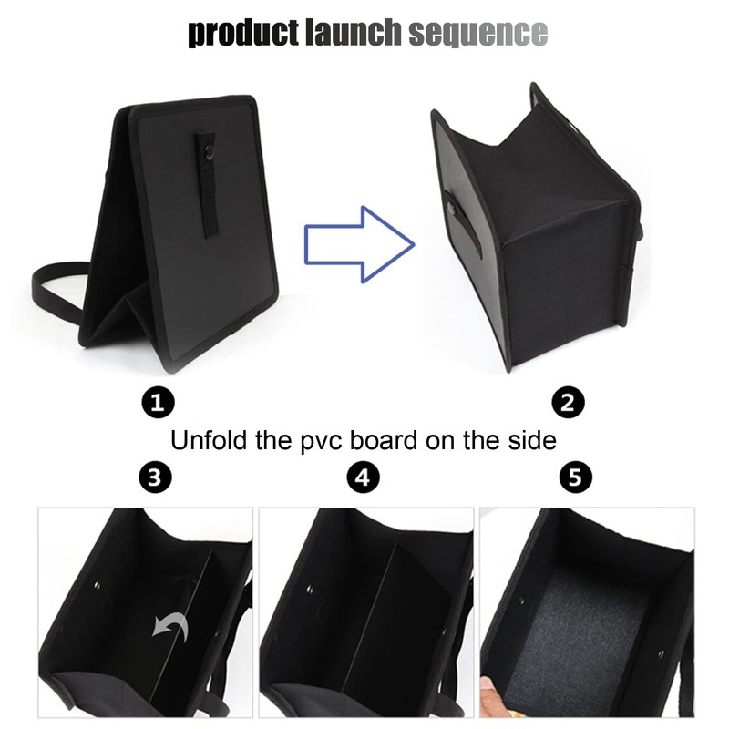 Miytsya Hanging Car Trash Bag Can Premium Waterproof Litter Garbage