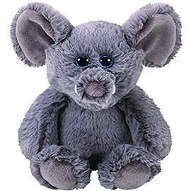TY Ella Elephant Attic Treasure Soft Plush Toy for Kids - Teddy Baby Toy Collectible Stuffed Animal - Medium