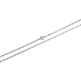 925 Silver Round Anchor Chain, Silver Chain 2.3 mm Width Length: 38 cm – 100 cm