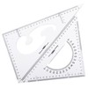 Triangular Ruler, 11.8 inches (30 cm), Drafting Set, Triangular Scale,