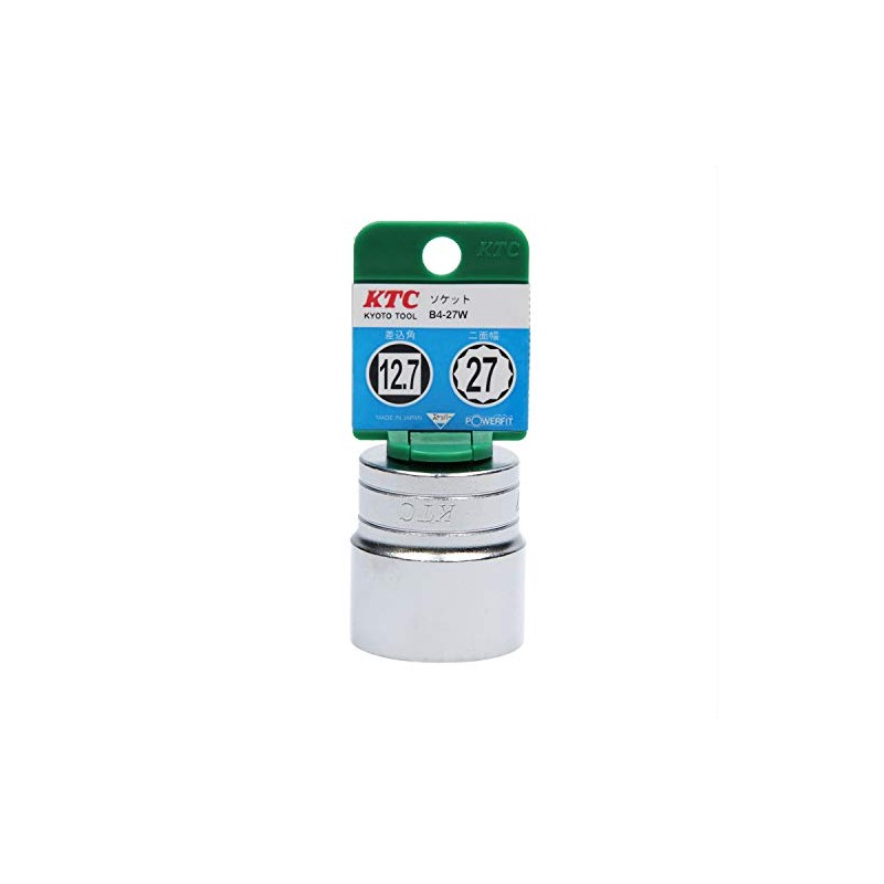 KTC Socket 12-Point B4-27W-H Size: 27 x Drive: 0.5 inches