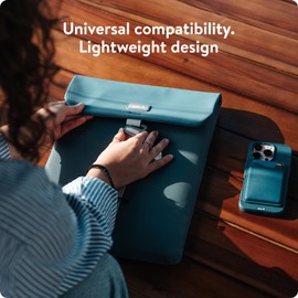 Mous – Laptop Bag 16 inch Case - Universal Laptop Sleeve – Water Resistant Durable Cover - Marine