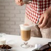 NILLOS Latte Art Template, 16 PCS Coffee Decorating Stencils for