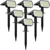 WELALO Solar Spot Lights Outdoor, [6 Pack/65 LED/3 Modes] Solar
