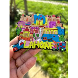Lahore Pakistan Fridge Magenet Magnet Tourist souvenir Travel Sticker,Pakistan Refrigerator Magnet,Home and Kitchen Decoration