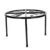 Chicken Feeder Metal Stand Indoor Outdoor Iron Flower Pot Holder