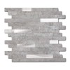 Yipscazo 1 - Sheet Peel and Stick Stone Metal Tile