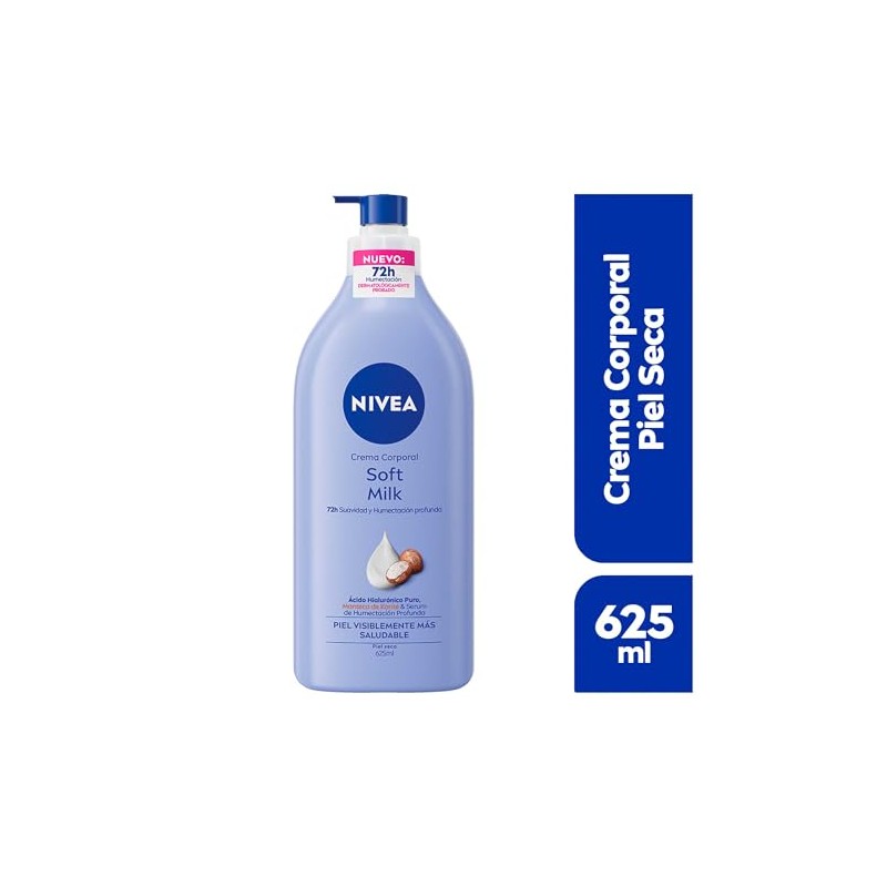 NIVEA Crema Corporal Body Soft Milk 625ml