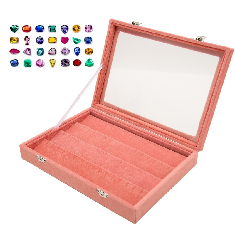 Pin Display Case Clear Dustproof Medal Display Case Frame for