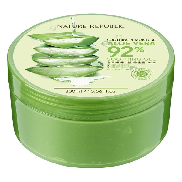 Nature Republic Soothing And Moisture Aloe Vera 92% Gel 300 Ml