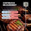 Hoquare 25cm Probe Digital Food Thermometer, Candy Milk Meat Thermometer
