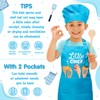 R HORSE Kid Apron and Chef Hat Set - 8Pcs