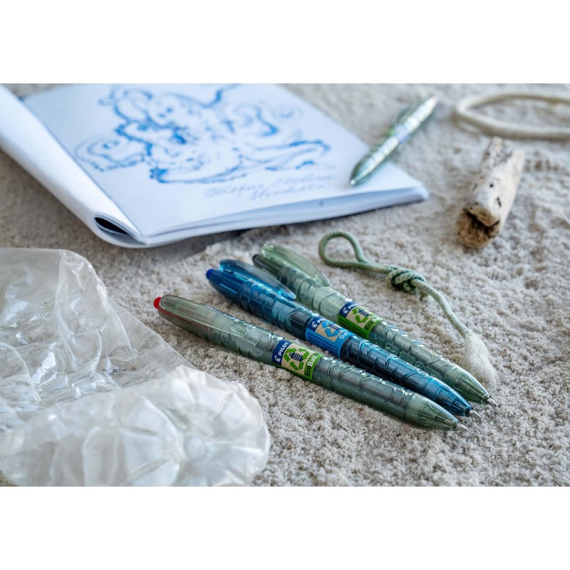 Pilot B2P Gel Rollerball Pen, Begreen Range 89% Recycled Blue