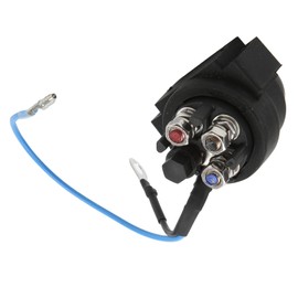 Outboard Power Trim Tilt Relay, Repairing 38410‑94552 OEM Standard Reliable Black Replacement for Suzuki DF40‑DF140 4 Strokes for Boat