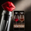 2 Packs Red and Pink Lips Wine Bottle Stopper -