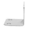 Aexit 25mmx25mmx31mm Stainless Steel Right Angle Brackets Holder Silver Tone