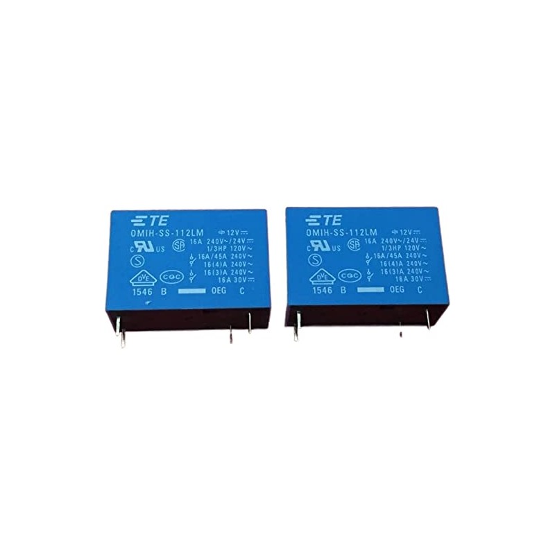 FJYDM Relay 10pcs OMIH-SS-112LM 16A 4PIN