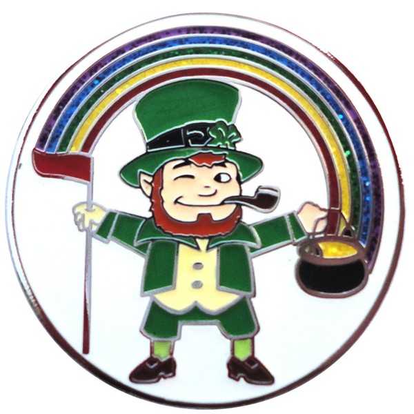 FunMarkers Leprechaun Pot of Golf and Magnetic Hat Clip