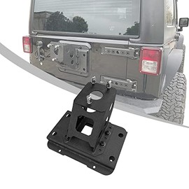EYOUHZ Steel Adjustable tire Lift Bracket Compatible with 2007-2018 Wrangler JK