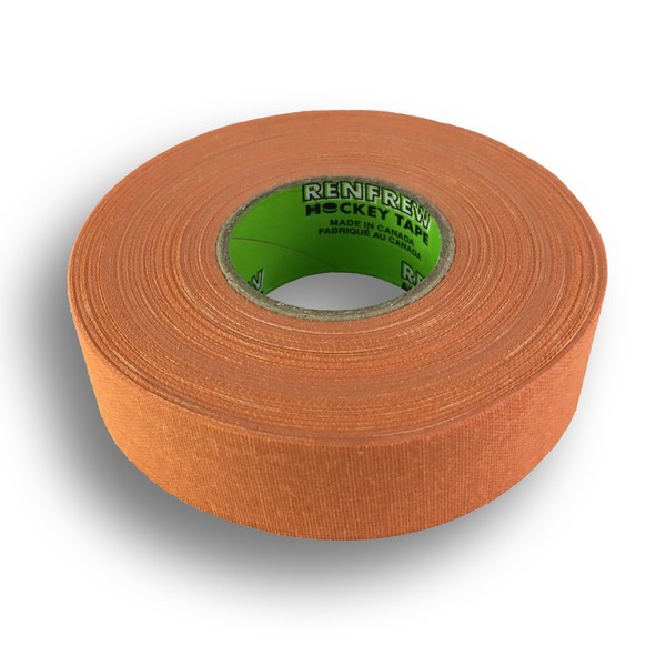 Renfrew, Cloth Hockey Tape, 1" (Orange, 25m)