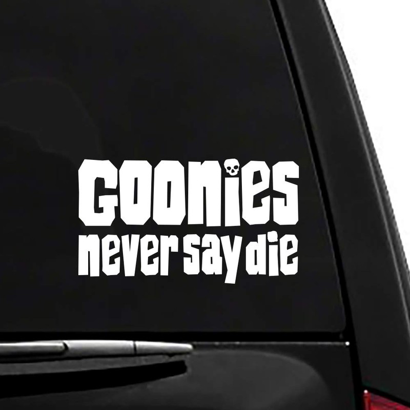 Goonies Never Say Die - Vinyl Vehicle Sticker