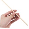 Kisangel Bamboo Flag Pole Set 100pcs Hand Held Flag Sticks