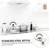 Mikinona Convenient Tea Pot Handheld Metal Kettle 2.0l Home Supplies