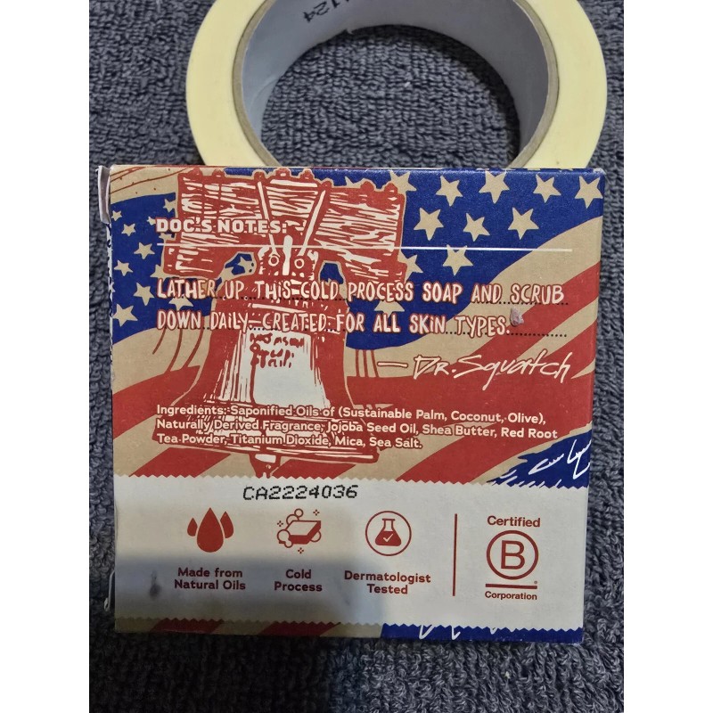 DR. Squatch Freedom Fresh Dr. Squatch Limited Edition Zero Grit