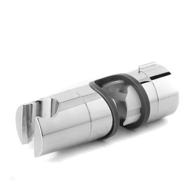 RecDec Shower Head Holder with Slide Bar Clamp Mount Replacement Universal 360° Rotation Adjustable Handheld Shower Wand Holder Bracket for Shower Head with Handheld Showerhead Rain Spay Combo