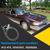 912-475 Hood Latch Release Cable Assembly with Handle Fit for