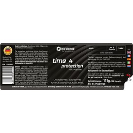 time 4 protection - mit Vitamin A, C, D, Zink, Glutamin, Schwarzem Knoblauch, Astragalus, Kurkuma Extrakt uvm. - 120 Kapseln - hochdosiert - deutsche Qualitätsherstellung | PERFORM NOW by fair&pure®