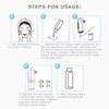 Small Bubble Pore Cleaner 4 Suction Head Electric Blackhead Removal