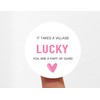 120pcs It Takes a Village Lucky You're a Part of