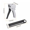 sourcing map 50ml Manual AB Epoxy Resin Mixing Applicator Dispenser