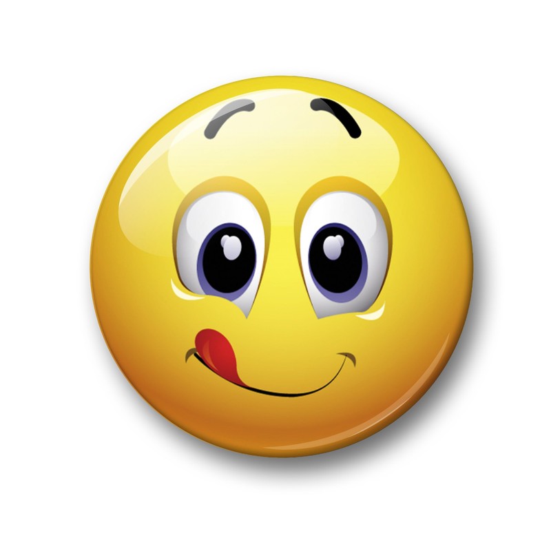 Merchandise for Fans Smiley Good Mood, Laughing, 6 Large Fridge