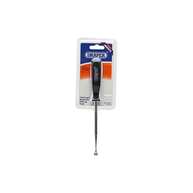 Draper 22213 Telescopic Magnetic Pick-Up Tool, 95mm-470mm, Blue