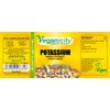 Veganicity Potassium 100mg : Bone & Joint Health Supplement :