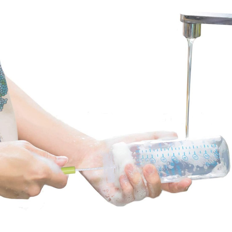 Fluoxtine Bottle Cleaning Brush Set, Cleaning Brushes with 4 Different