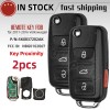 For Volkswagen 2 For Volkswagen 4 Button Remote Flip Smart