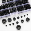 310 Pcs Nylock Nuts, Self Locking Nuts, Nylon Insert Lock