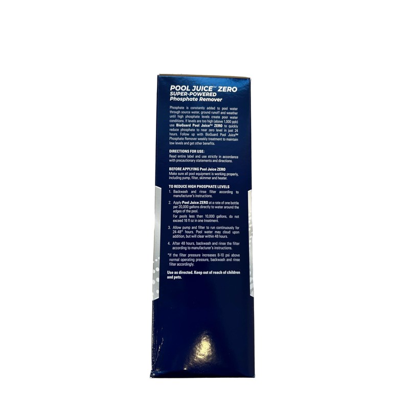 BioGuard Pool Juice Zero Phosphate Remover (Zero Phos), 1 qt,